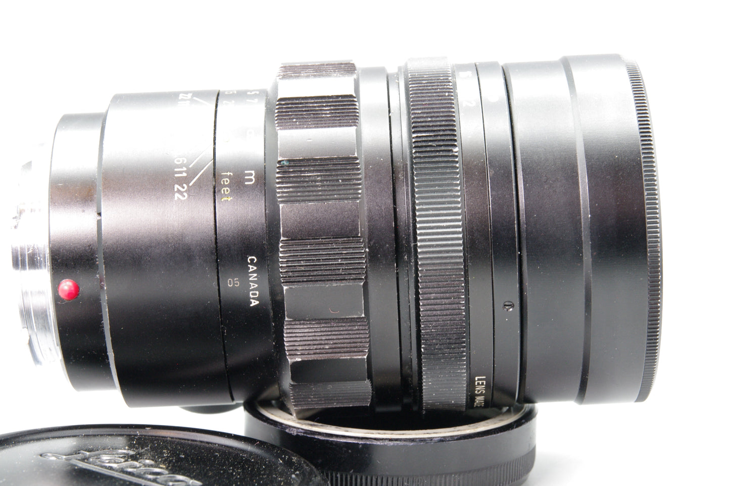Leitz Canada 90mm f/2 Summicron Lens – Leica M Mount – Excellent Condition