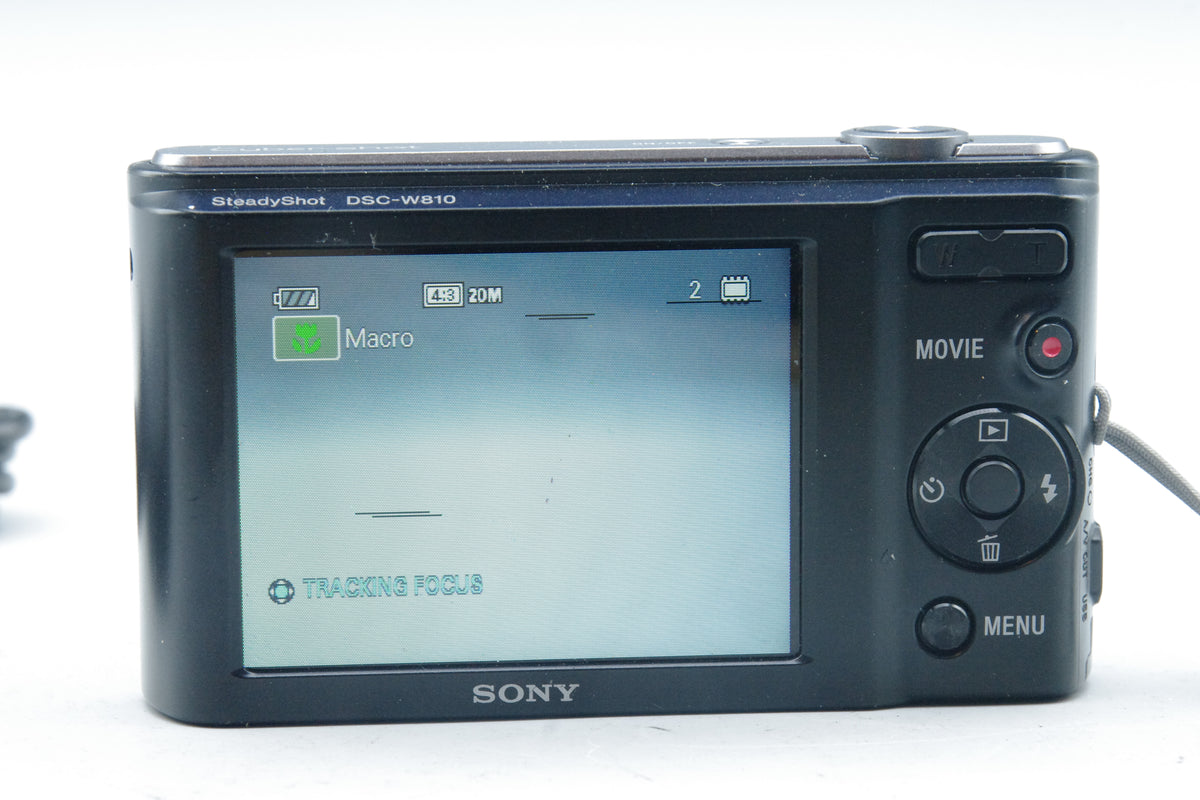 Sony Cyber‑shot DSC‑W810 20MP Digital Camera – VGC