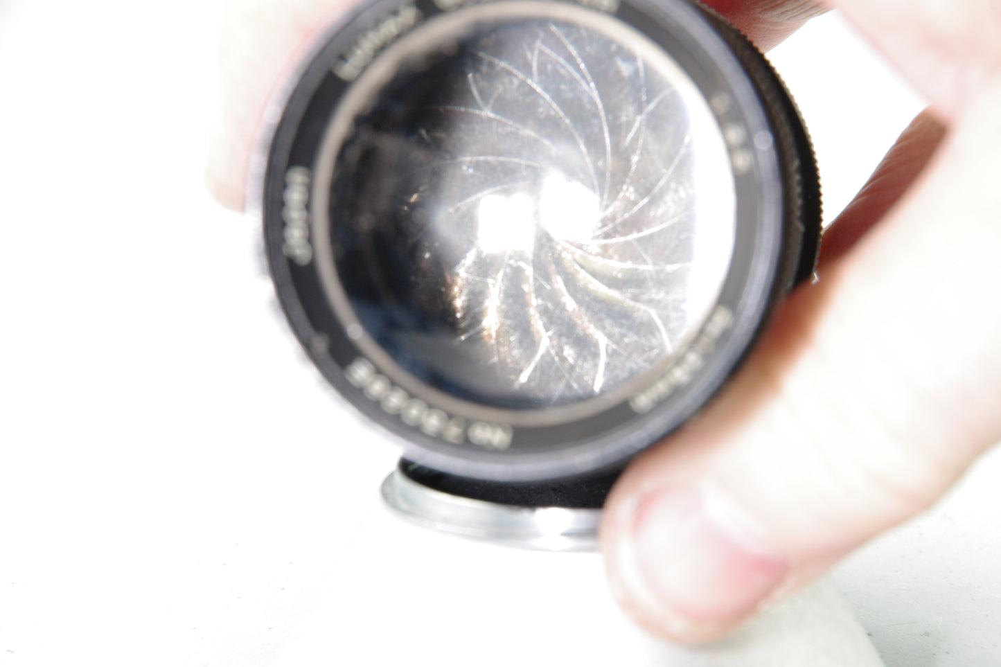 Lumax Gold Star 135mm F3.5 Lens – M39 Mount – Minor Fungus