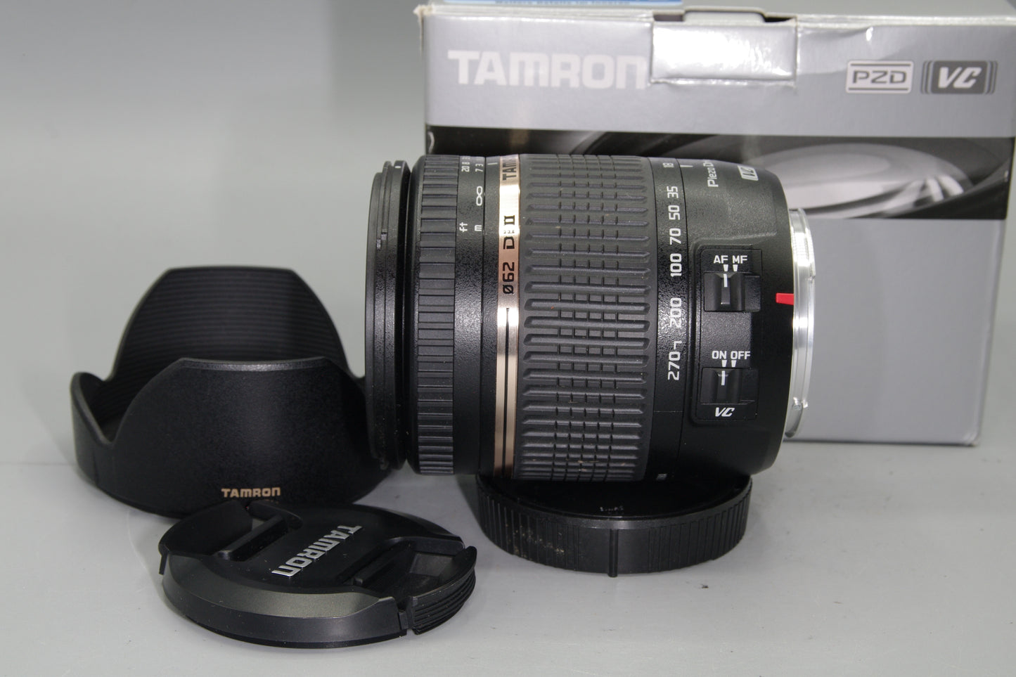 Tamron 18-270mm F/3.5-6.3 DiII Piezo Drive VC AF Lens - Canon EF-S Mount