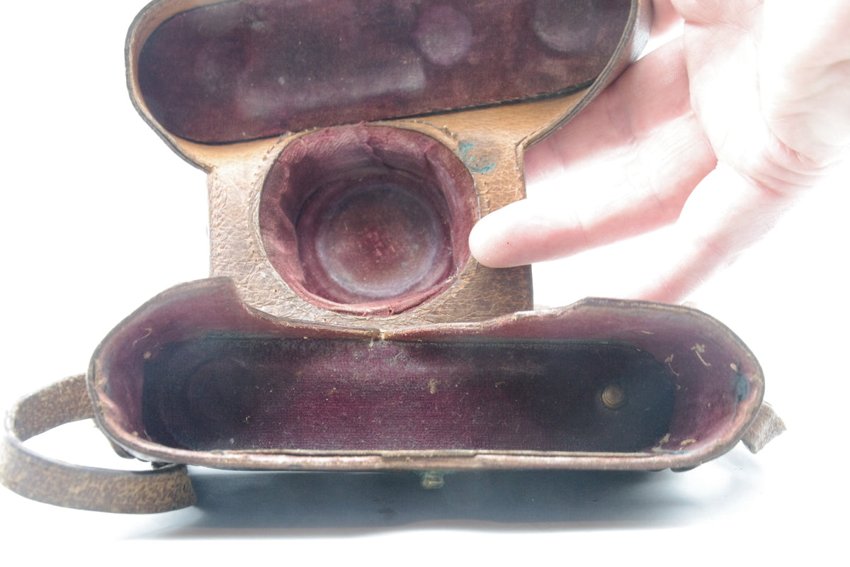 Leica III (smaller bodies) Brown Leather Camera Case – Vintage  Genuine