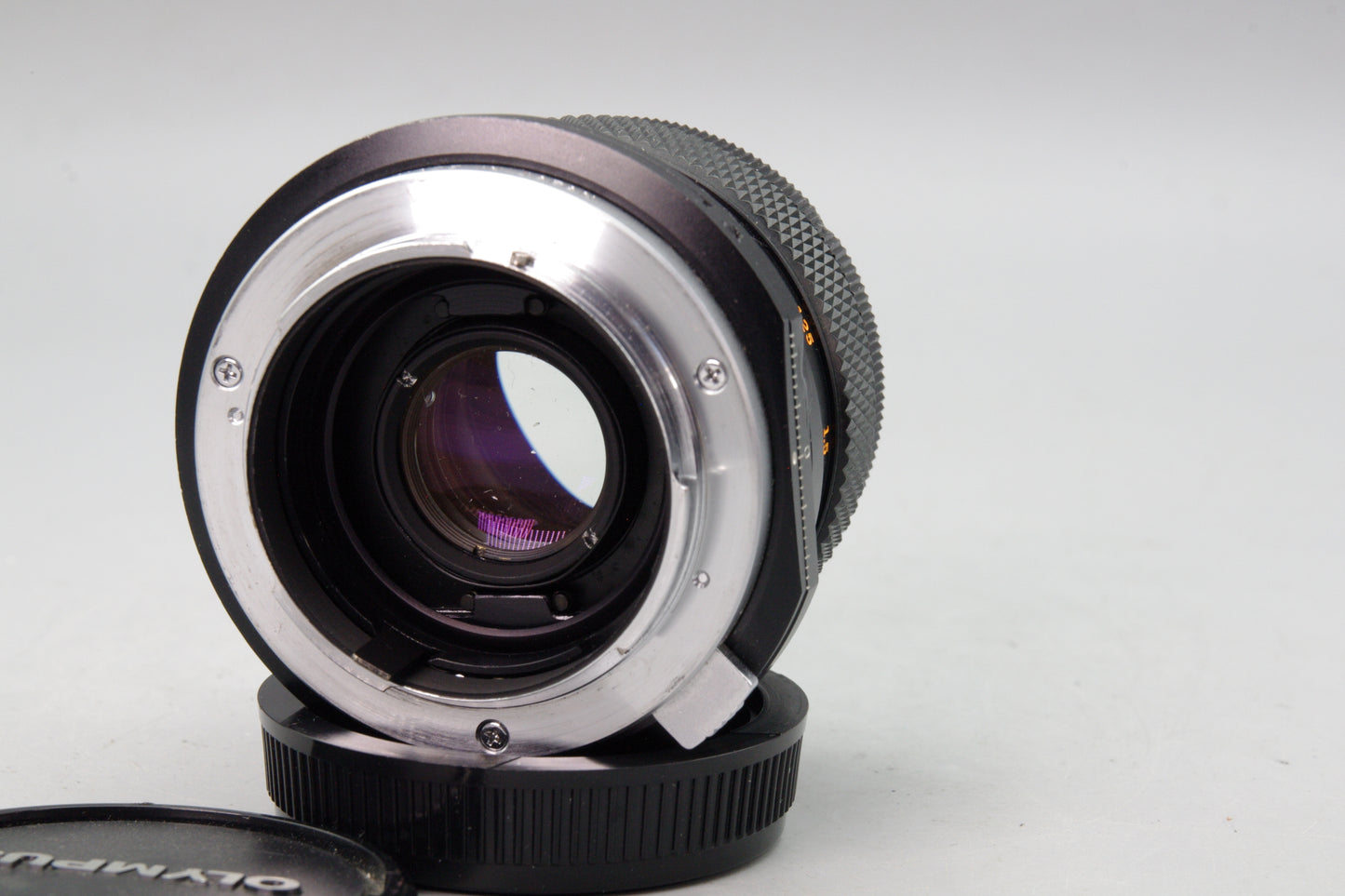 Olympus Zuiko Shift 35mm f/2.8 Lens – OM Mount – Excellent – With Both Caps