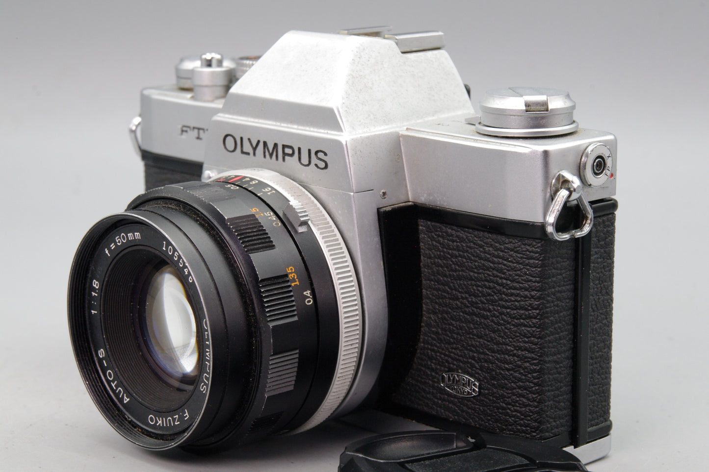 Olympus FTL 35mm SLR Camera with 50mm f/1.8 Auto‑S Lens – Tested – Excellent
