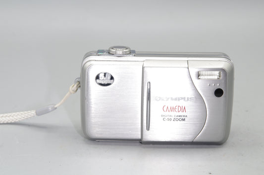 Olympus Camedia C-50 5.0MP Digital Camera – Compact, 3× Zoom, VGC, Tested