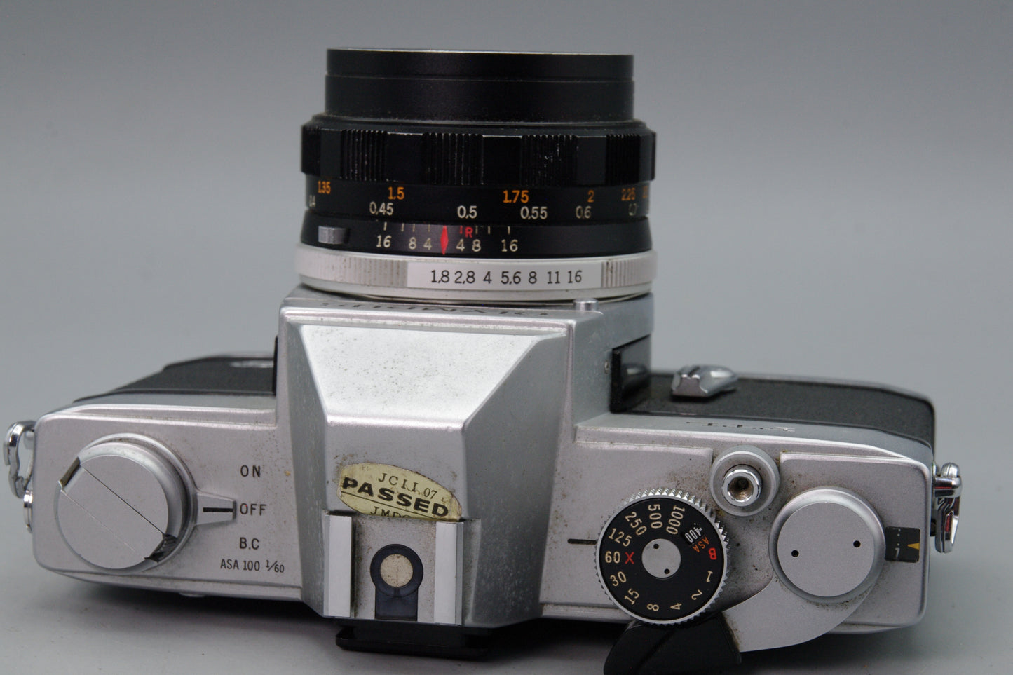 Olympus FTL 35mm SLR Camera with 50mm f/1.8 Auto‑S Lens – Tested – Excellent