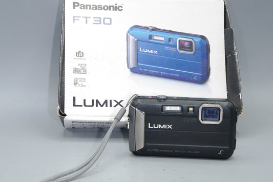 Panasonic Lumix DMC-FT30  16.1 Megapixel, 8m Waterproof - Boxed