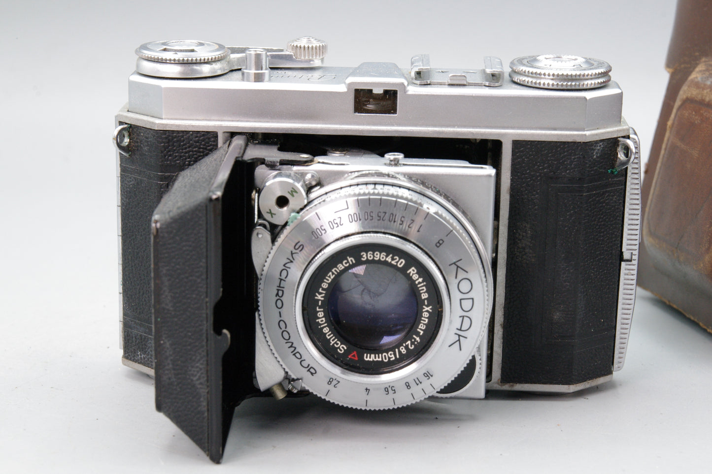 Kodak Retina Ia Folding Camera with Xenar 50mm f/2.8 Lens – With Case – VGC