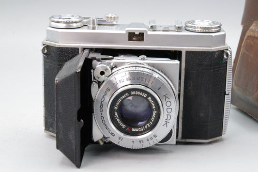Kodak Retina Ia Folding Camera with Xenar 50mm f/2.8 Lens – With Case – VGC