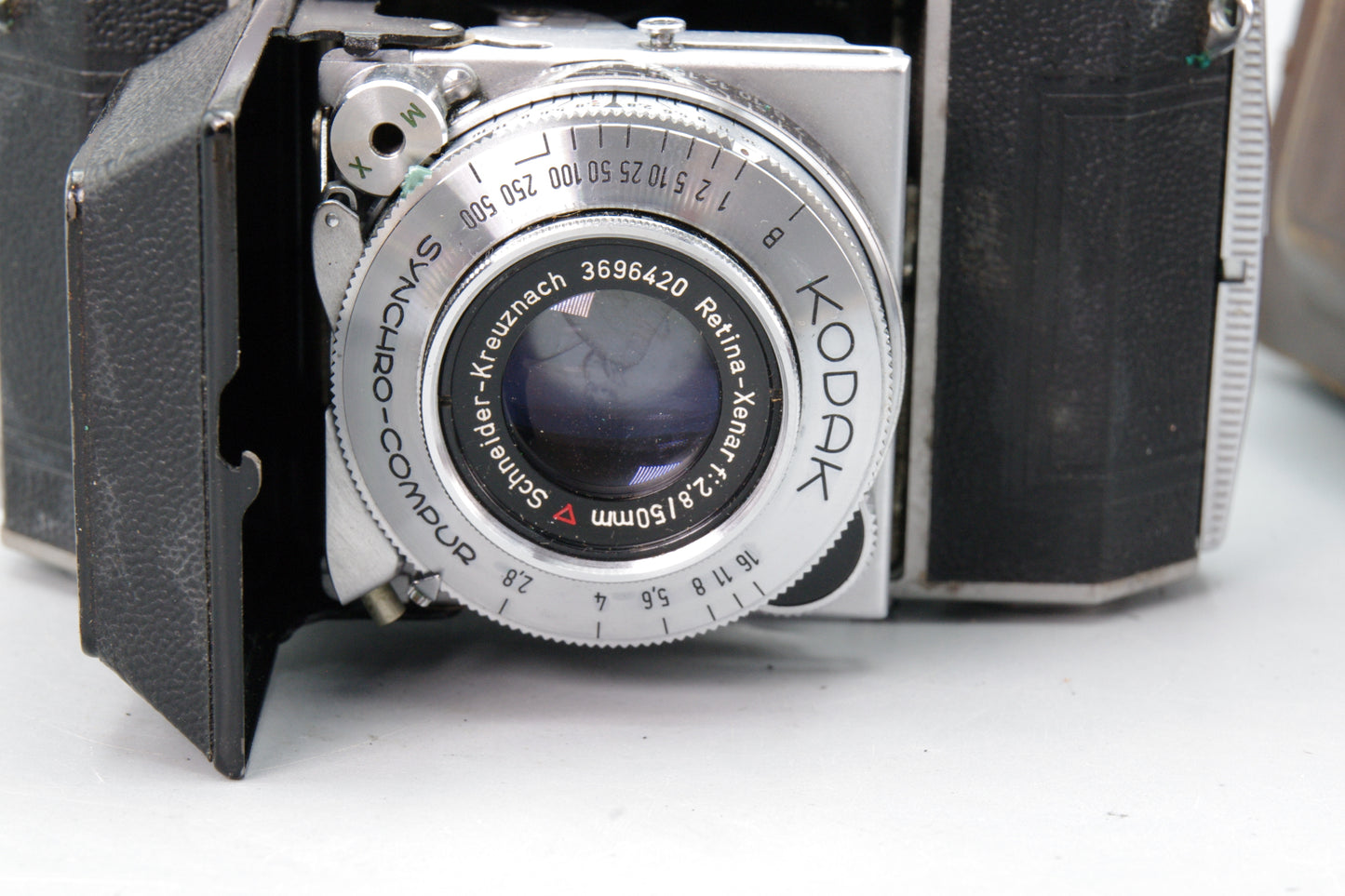 Kodak Retina Ia Folding Camera with Xenar 50mm f/2.8 Lens – With Case – VGC