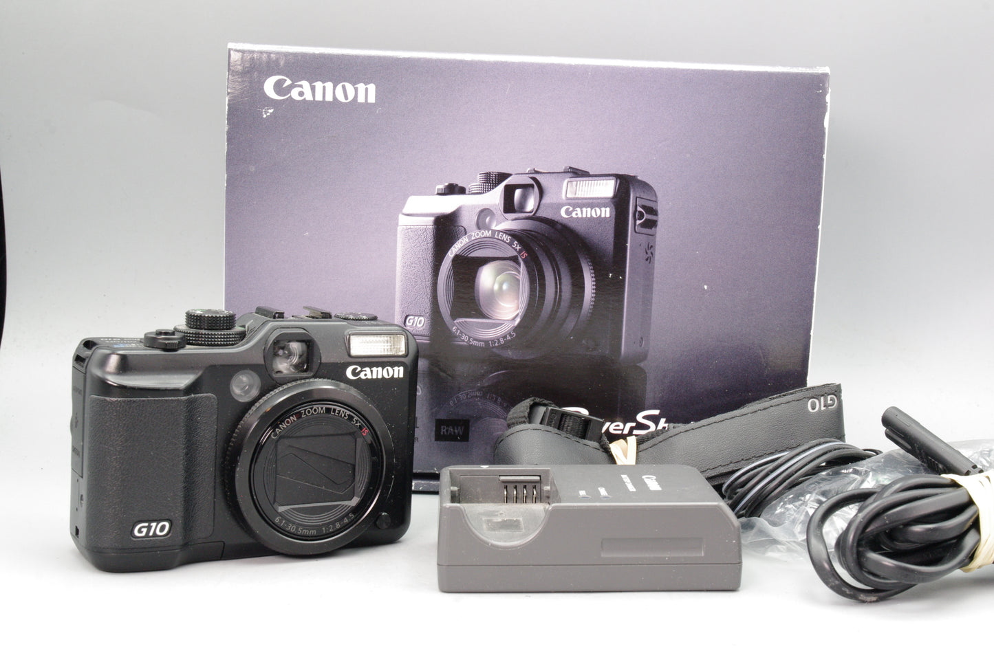 Canon PowerShot G10 14.7MP Digital Camera – Boxed   – Excellent