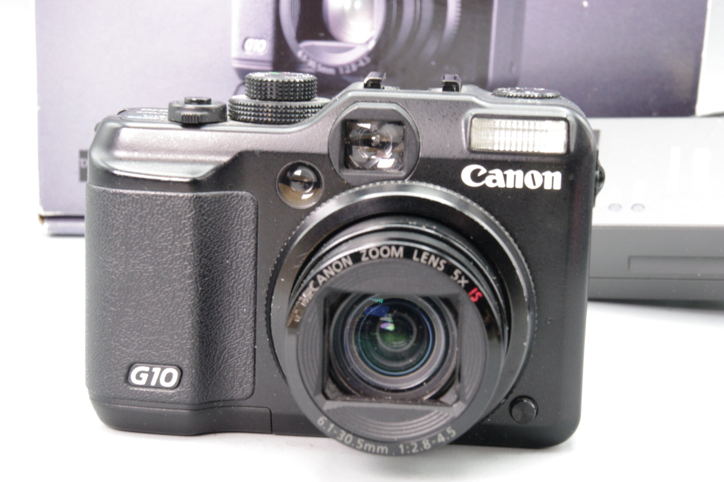 Canon PowerShot G10 14.7MP Digital Camera – Boxed   – Excellent