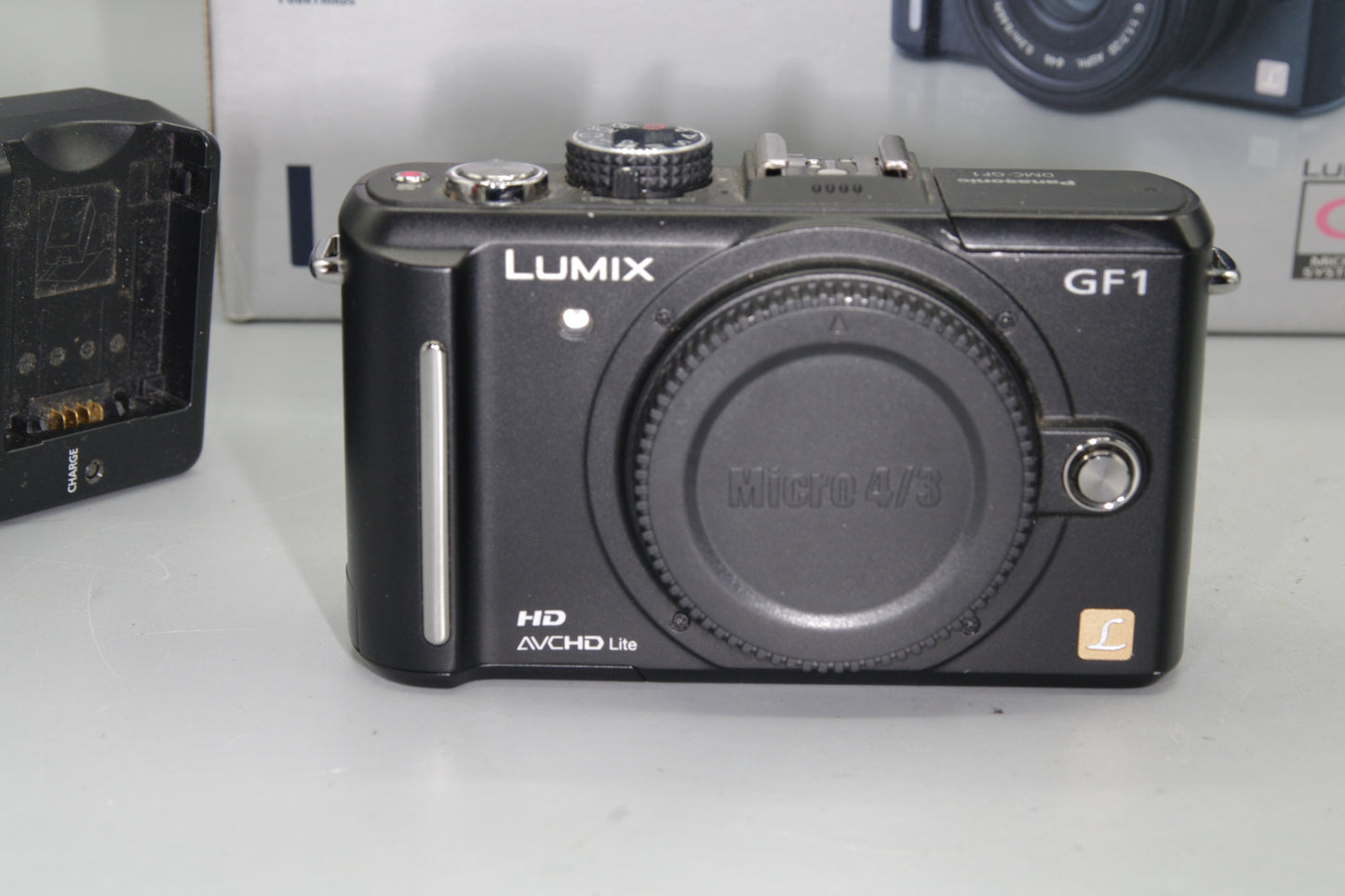 Panasonic Lumix DMC-GF1  12.1MP M4/3 Mirrorless Digital Camera S/C 1408