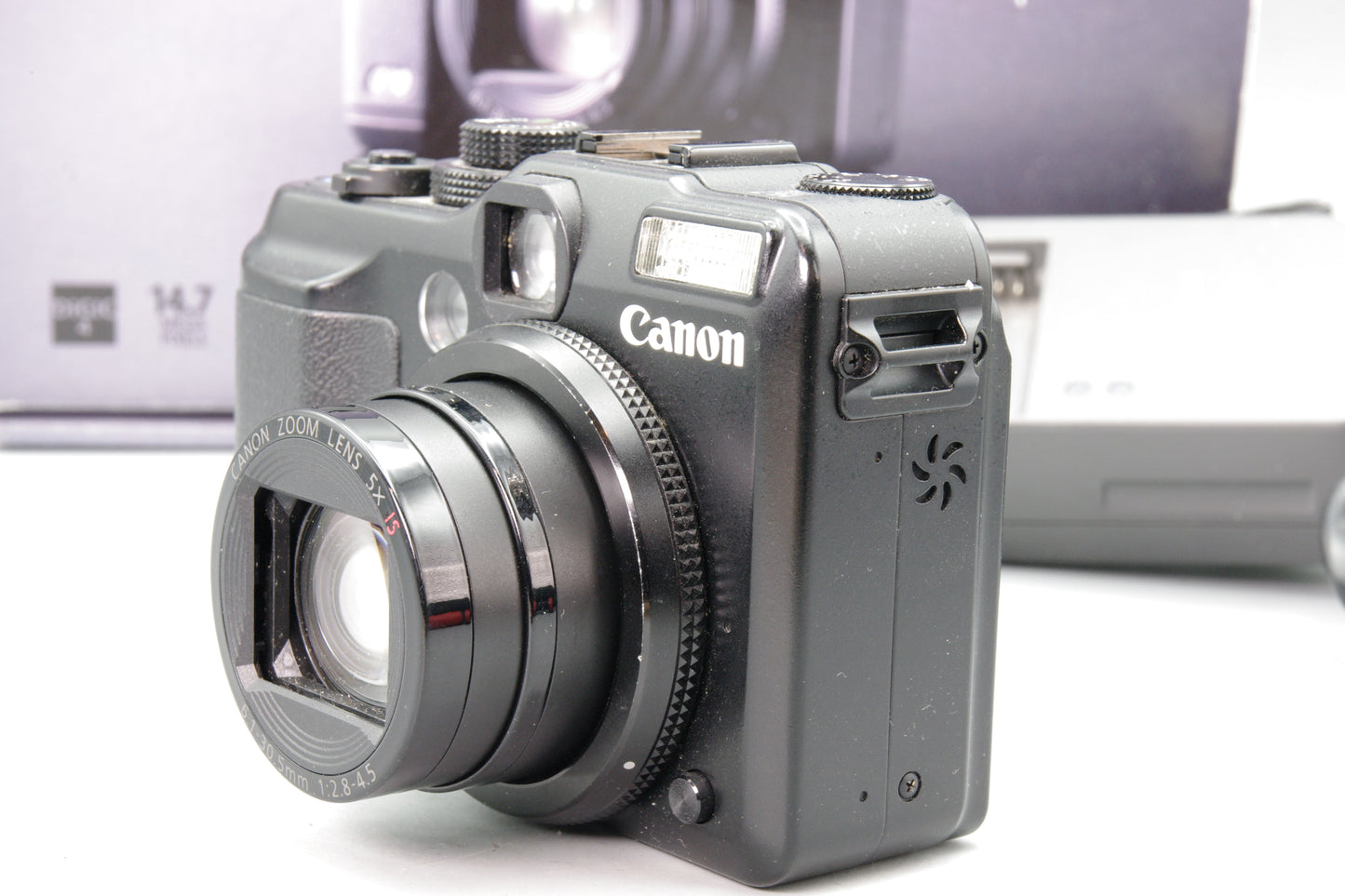 Canon PowerShot G10 14.7MP Digital Camera – Boxed   – Excellent