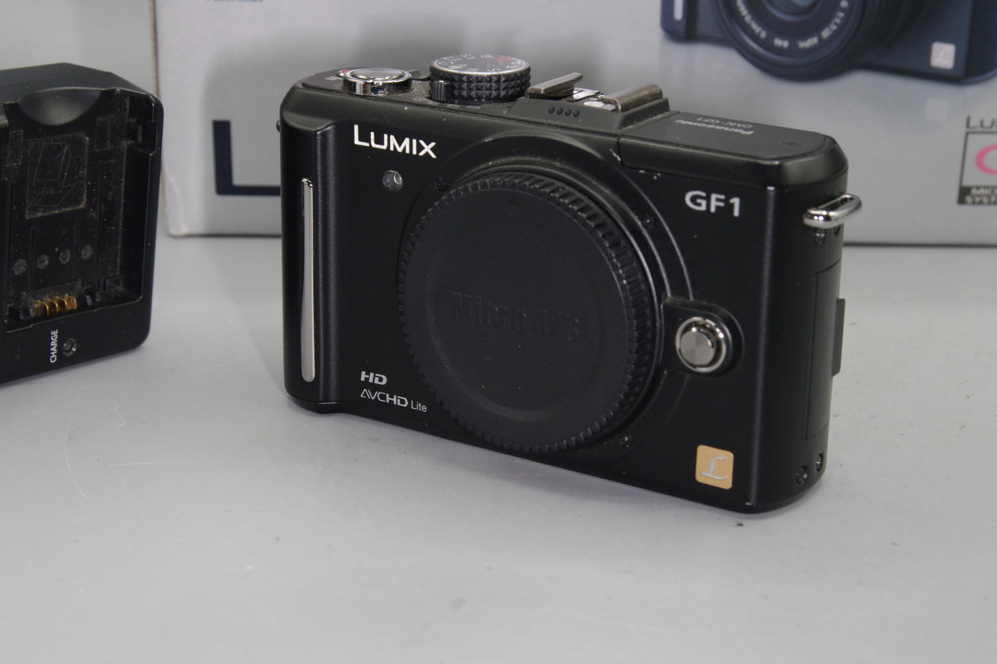 Panasonic Lumix DMC-GF1  12.1MP M4/3 Mirrorless Digital Camera S/C 1408
