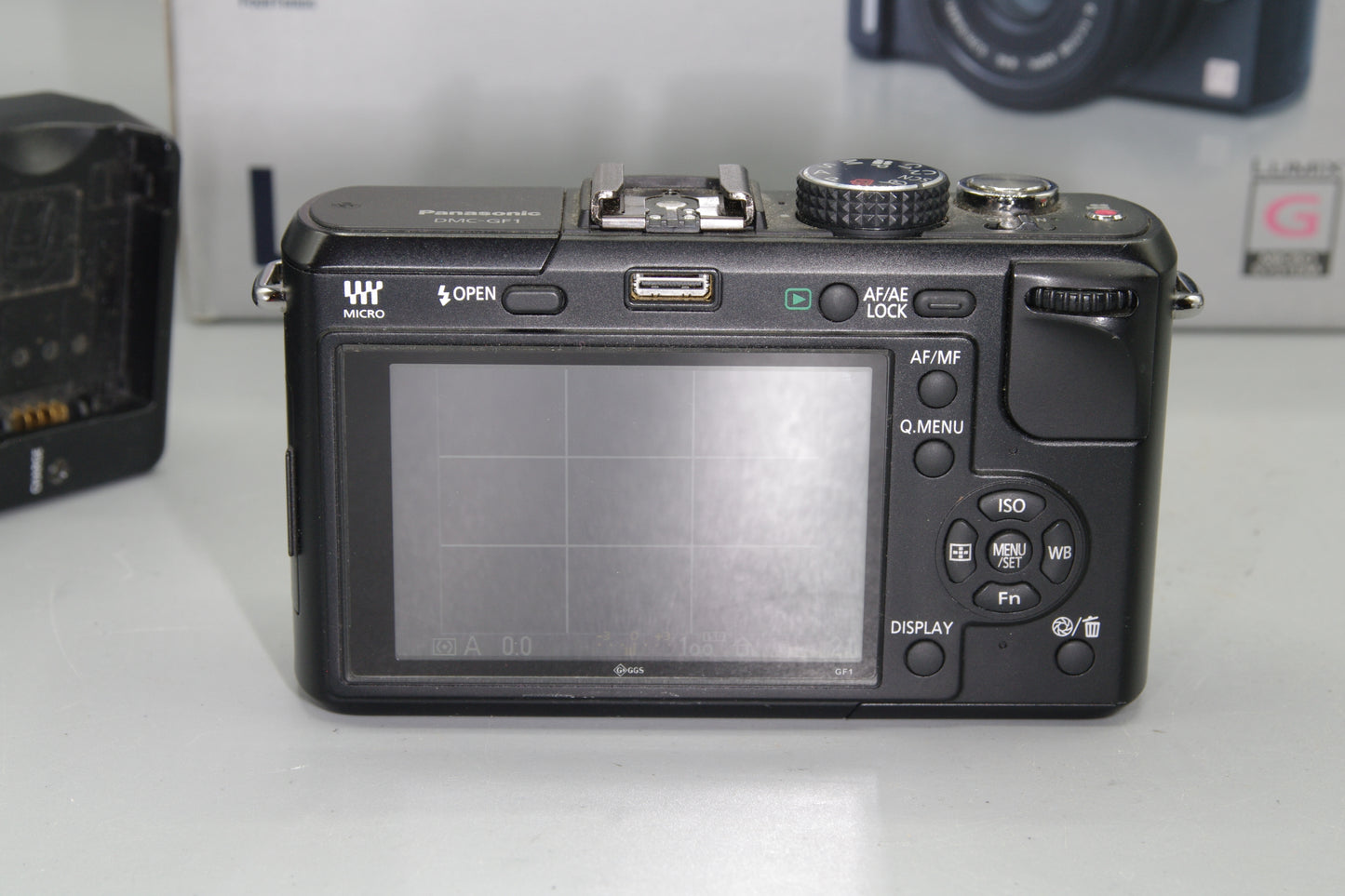 Panasonic Lumix DMC-GF1  12.1MP M4/3 Mirrorless Digital Camera S/C 1408