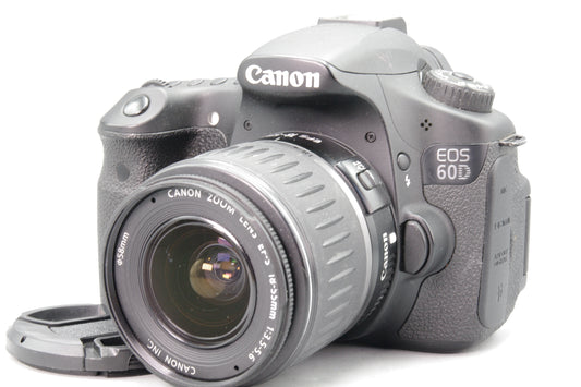 Canon EOS 60D DSLR with 18‑55mm Lens – Tested – S/C 10918 – Excellent
