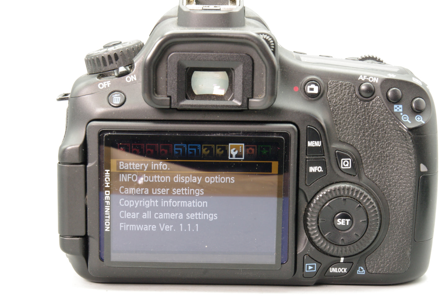 Canon EOS 60D DSLR with 18‑55mm Lens – Tested – S/C 10918 – Excellent