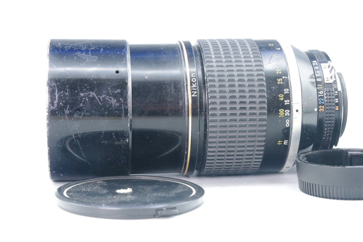 Nikon Nikkor*ED 180mm f/2.8 AI‑S Lens – Nikon F Mount – Optically Very Good