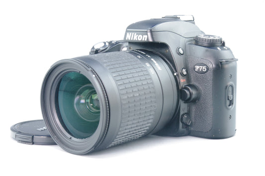 Nikon F75 35mm Film SLR with 28–100mm f/3.5–5.6G Lens – Excellent Condition