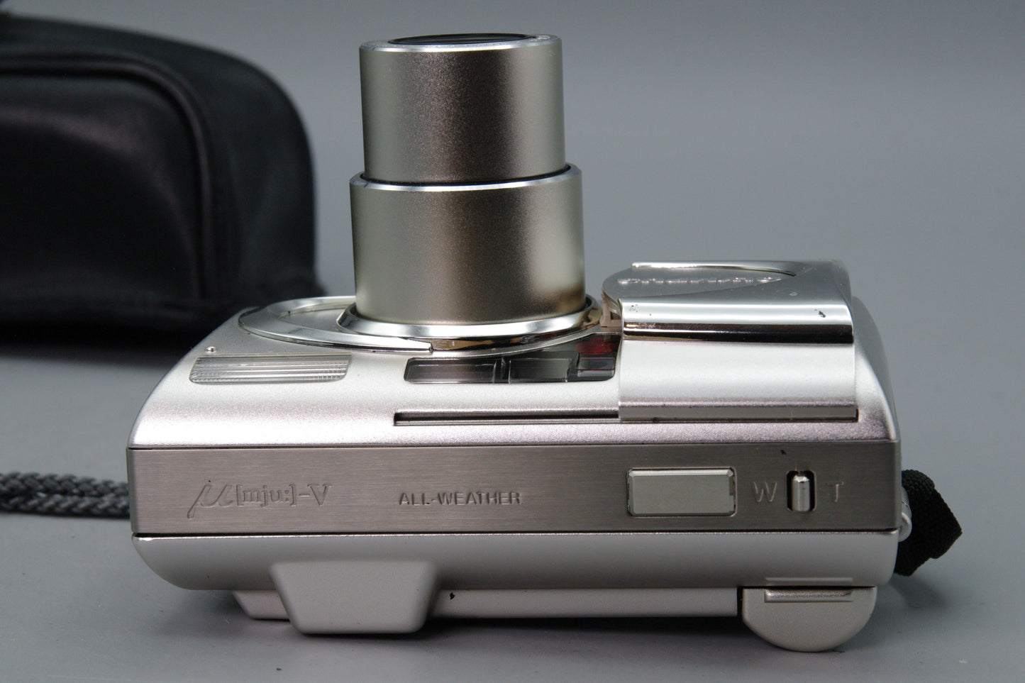 Olympus mju V 35mm Film Camera – Weatherproof –Excellent – With Case