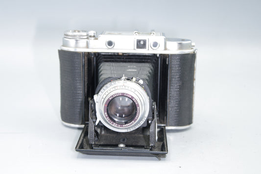 Franka Solida II Folding Rangefinder Camera – Ennagon 75mm f/3.5 Lens, 120 Film