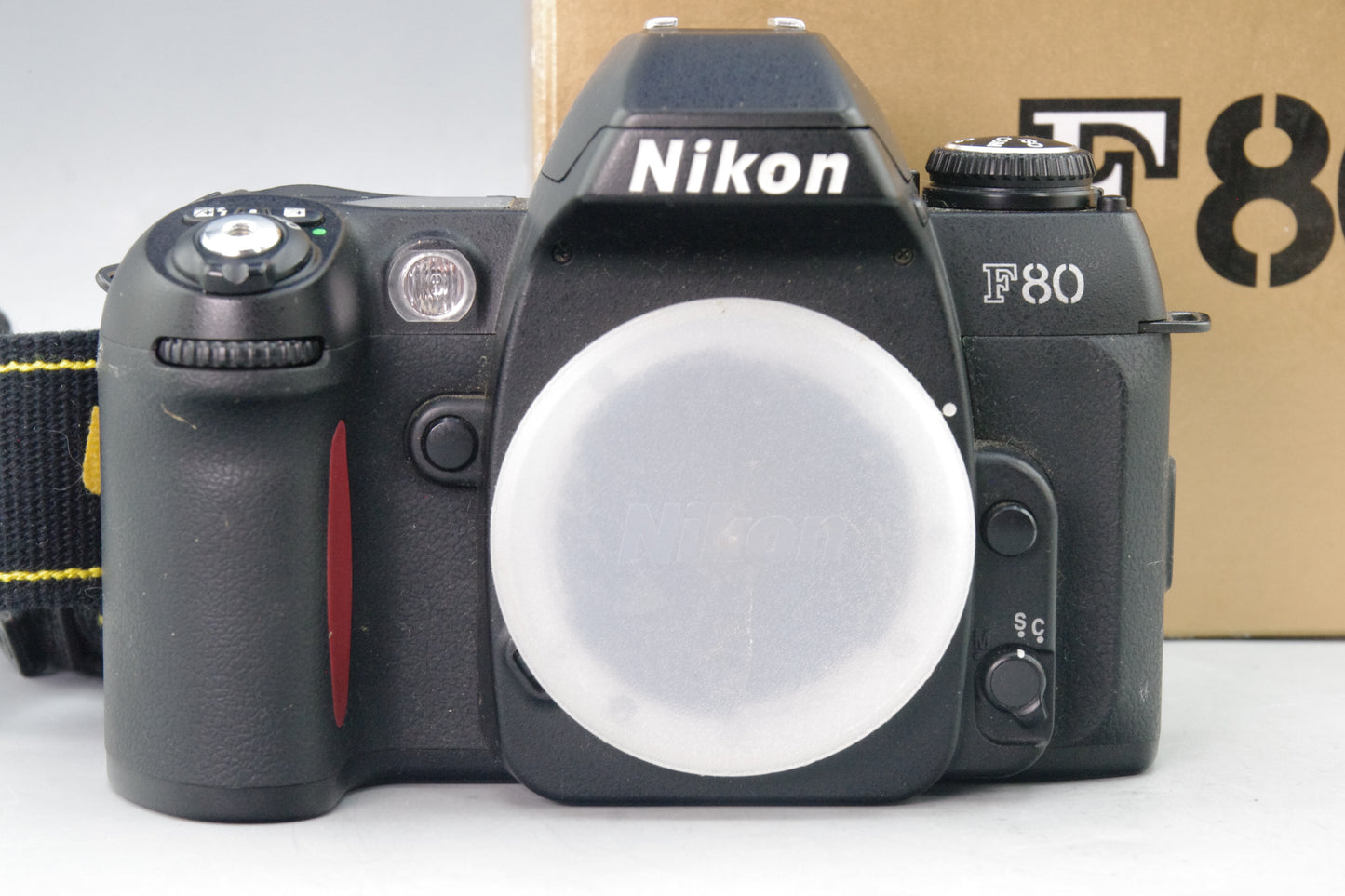 Nikon F80 35mm Film SLR – Boxed – Very Nice Condition – Minor Tackiness to Back