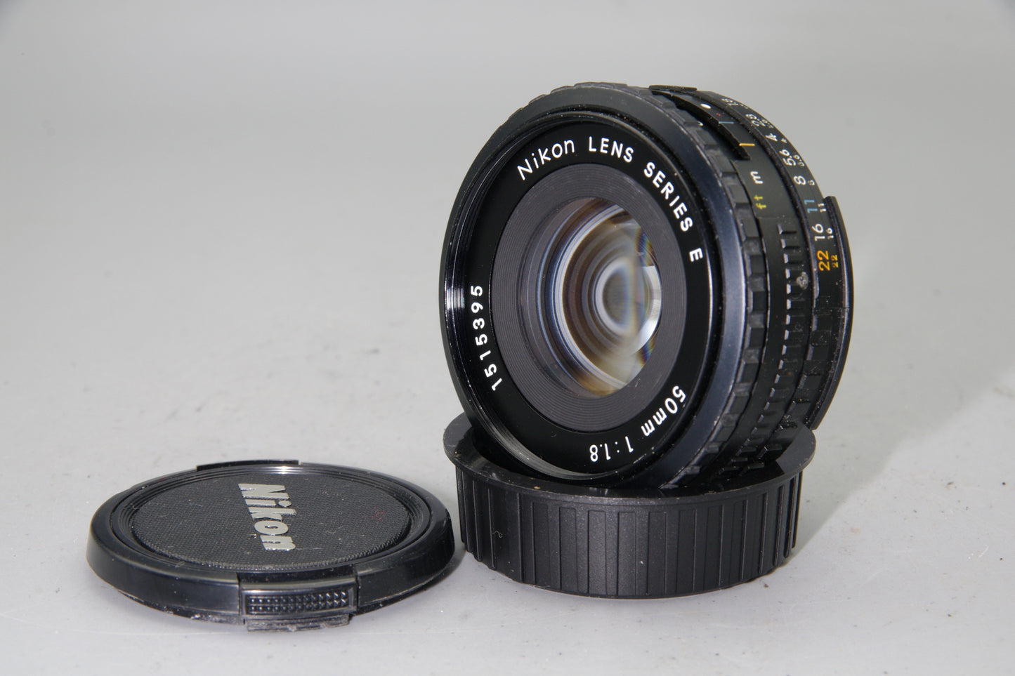 Nikon Series E 50mm f/1.8 AI-S Pancake Lens – Manual Focus, VGC with Caps
