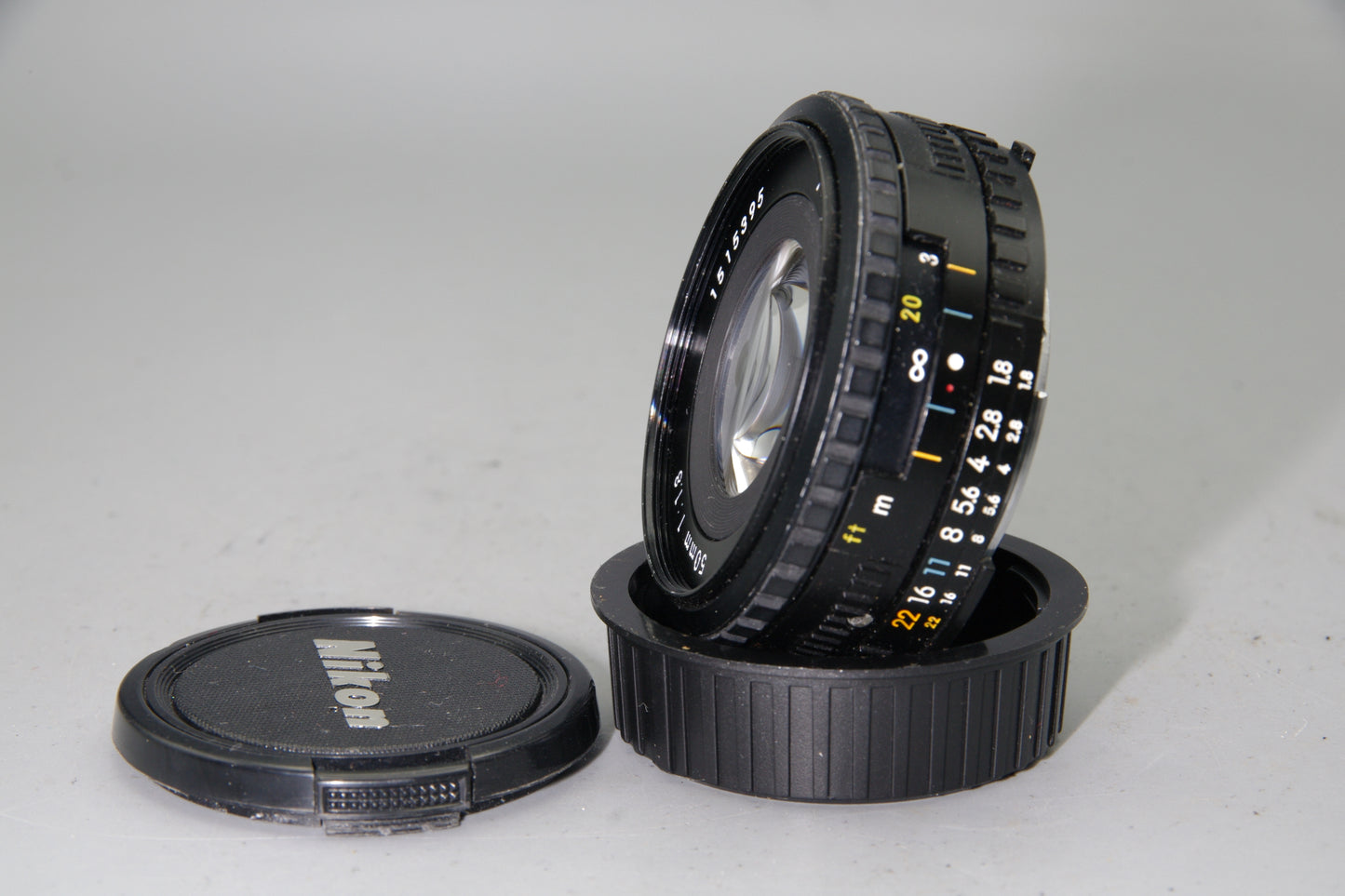 Nikon Series E 50mm f/1.8 AI-S Pancake Lens – Manual Focus, VGC with Caps