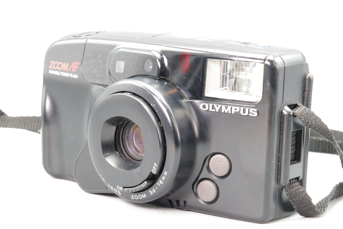 Olympus AZ‑210 Super Zoom 35mm Film Camera – Tested &amp; Working