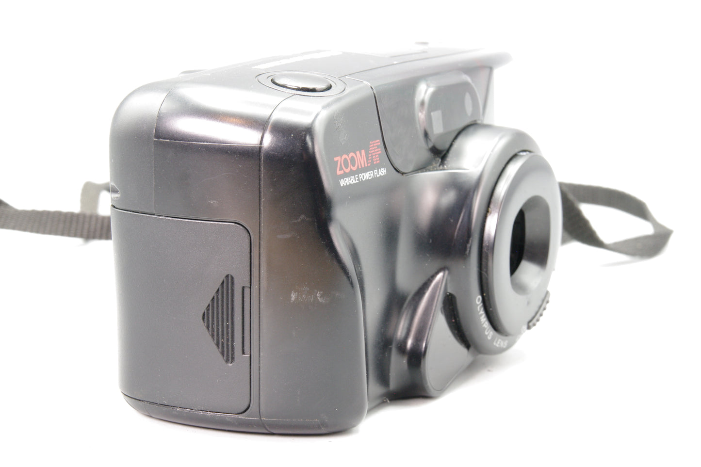 Olympus AZ‑210 Super Zoom 35mm Film Camera – Tested &amp; Working