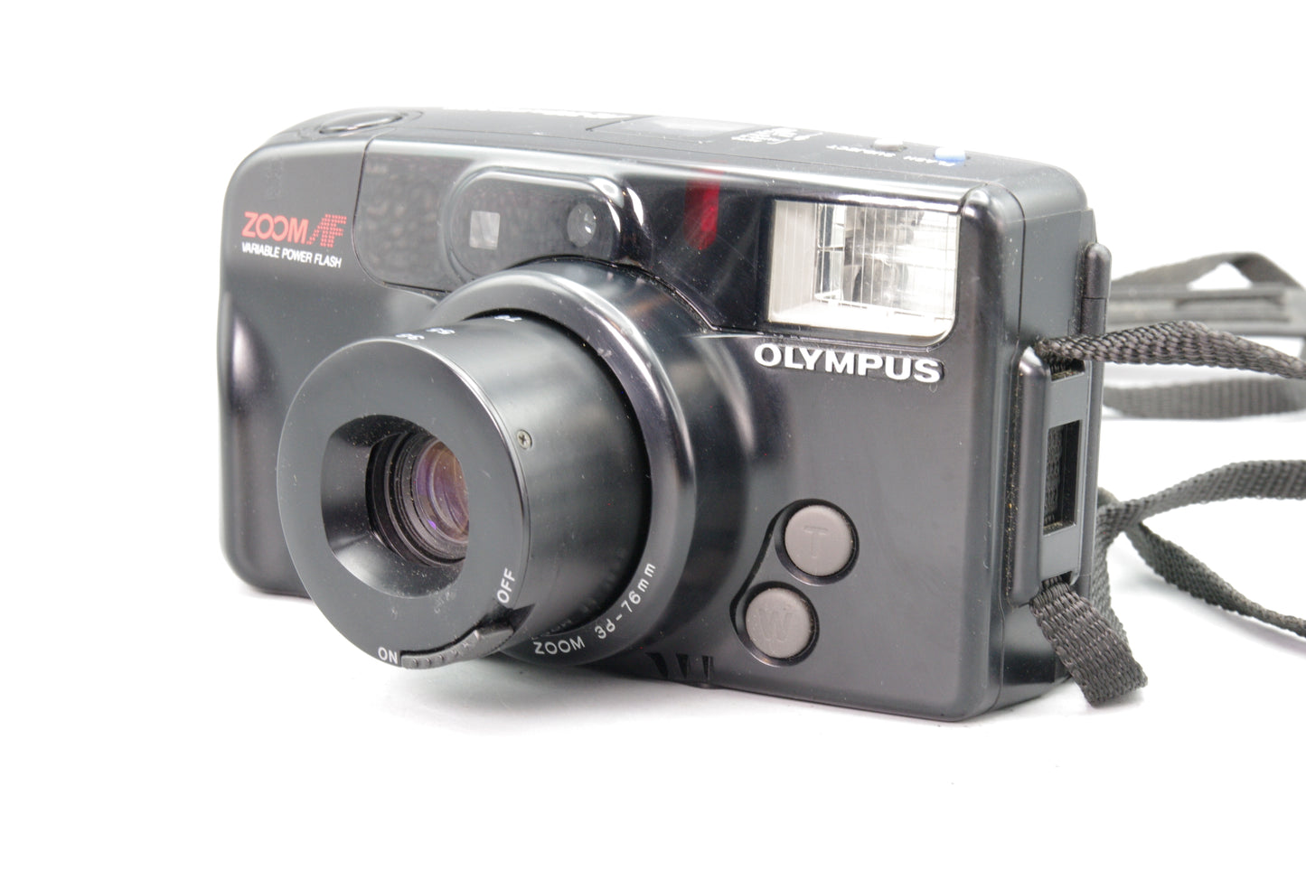 Olympus AZ‑210 Super Zoom 35mm Film Camera – Tested &amp; Working