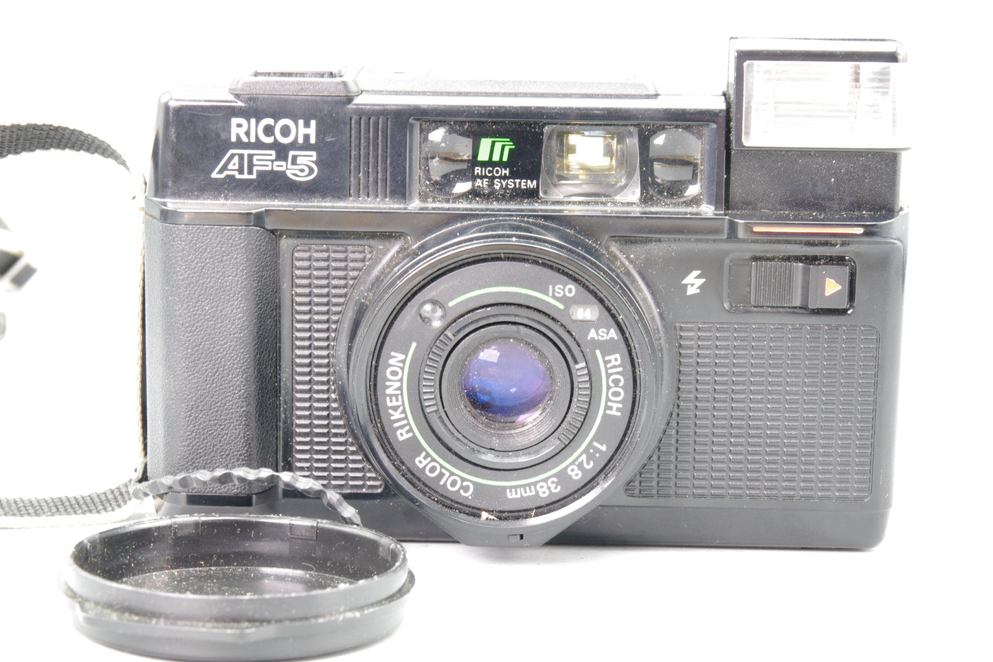 Ricoh AF‑5 35mm Compact Film Camera – Tested &amp; Working – Good Condition