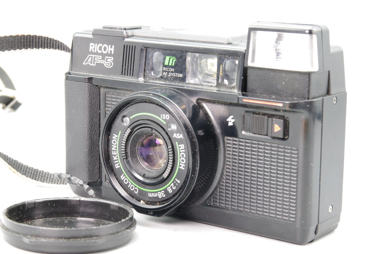 Ricoh AF‑5 35mm Compact Film Camera – Tested &amp; Working – Good Condition