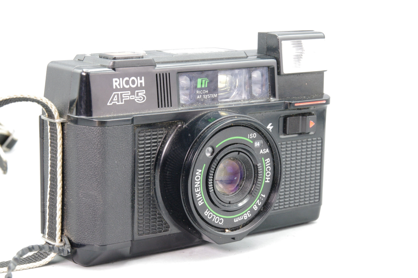 Ricoh AF‑5 35mm Compact Film Camera – Tested &amp; Working – Good Condition