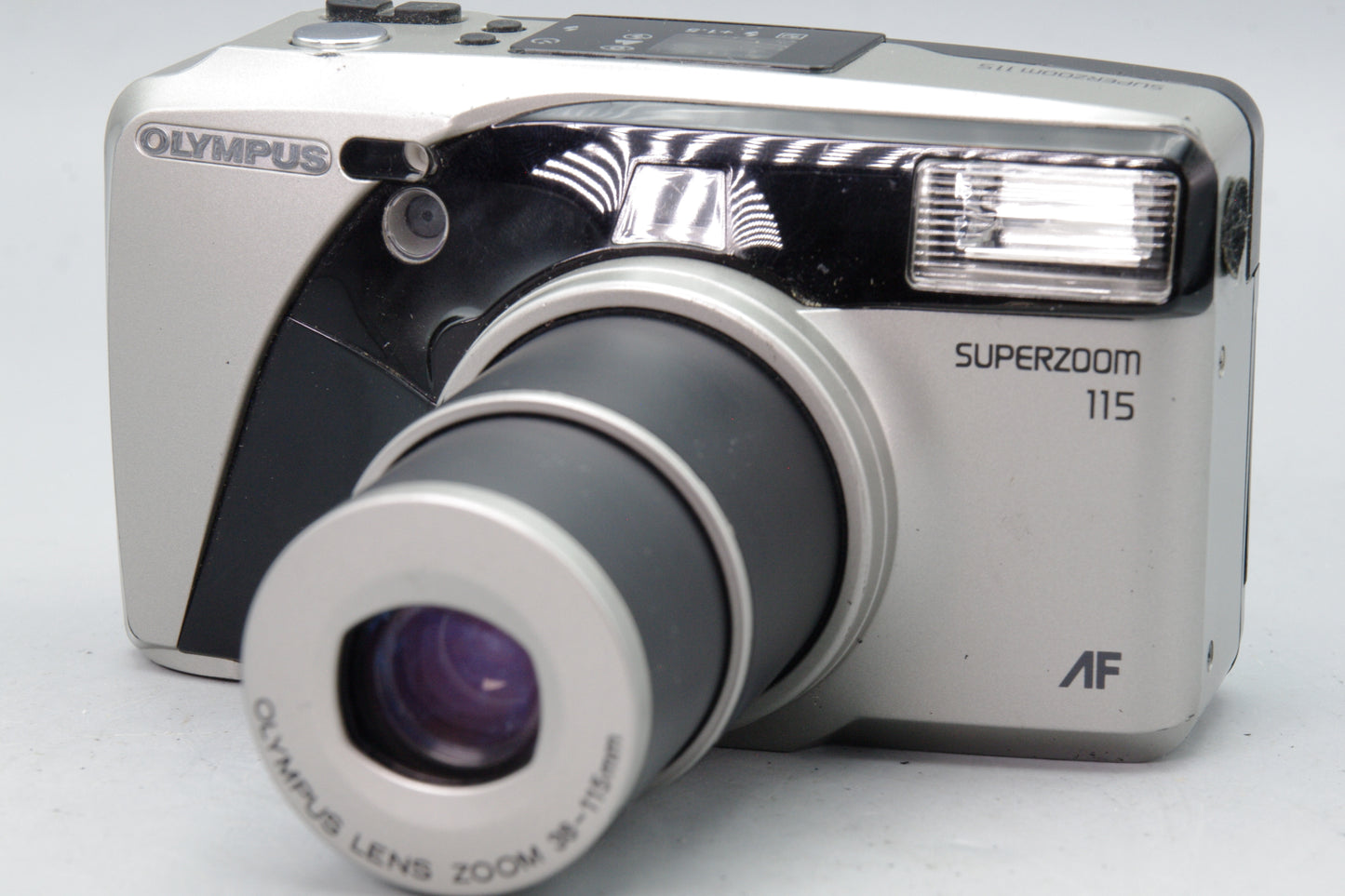 Olympus SuperZoom 115 35mm Film Camera – Tested & Working – VGC