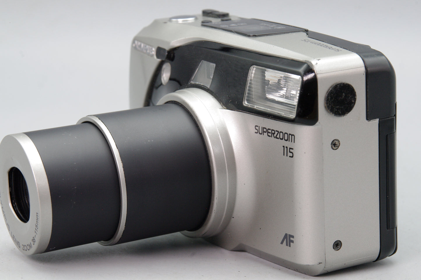 Olympus SuperZoom 115 35mm Film Camera – Tested & Working – VGC