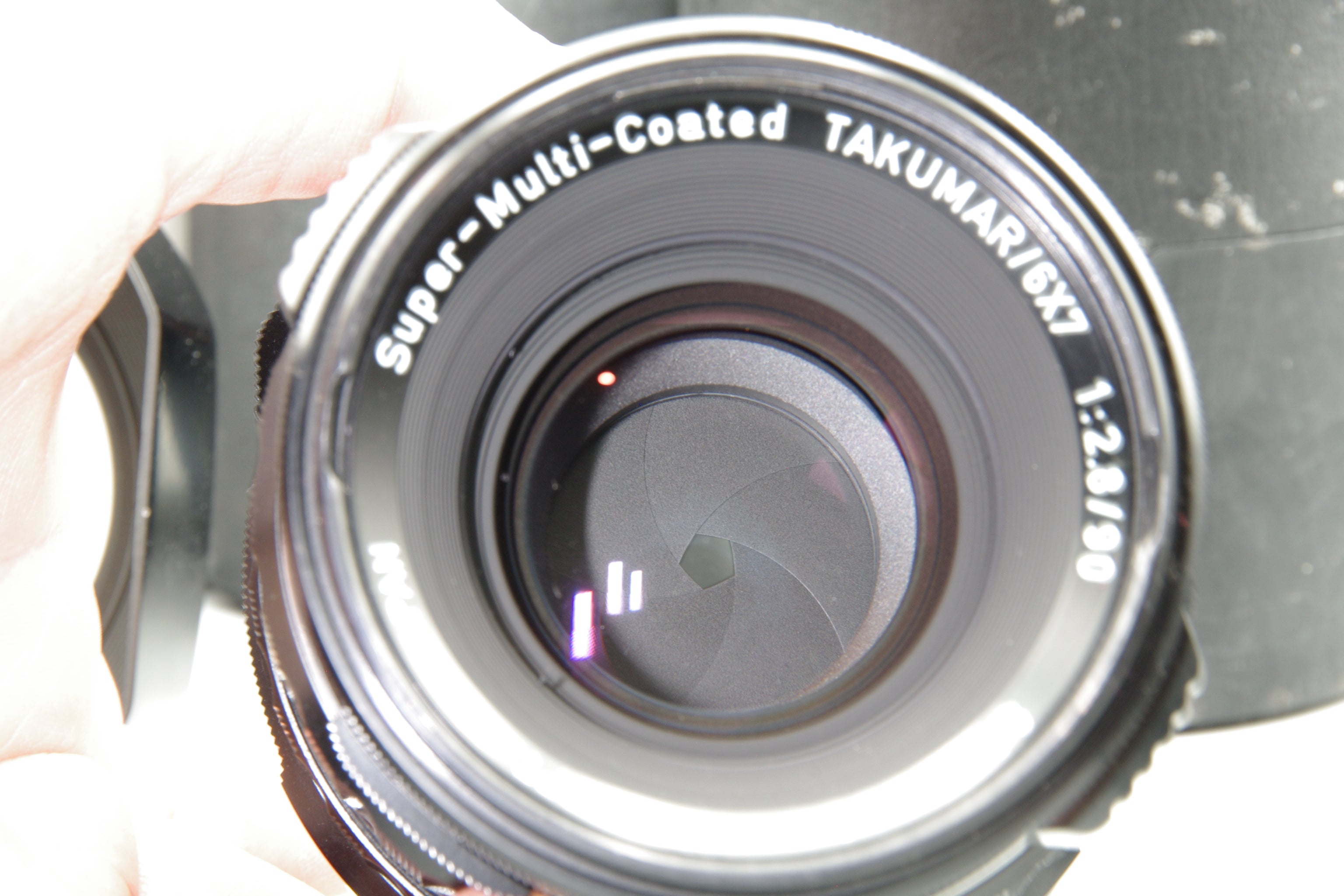 Asahi Pentax Super-Multi-Coated Takumar 6x7 90mm F/2.8 Lens with