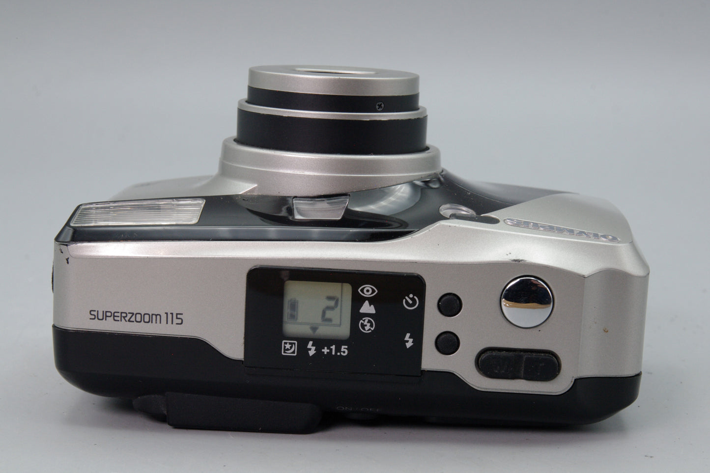 Olympus SuperZoom 115 35mm Film Camera – Tested & Working – VGC