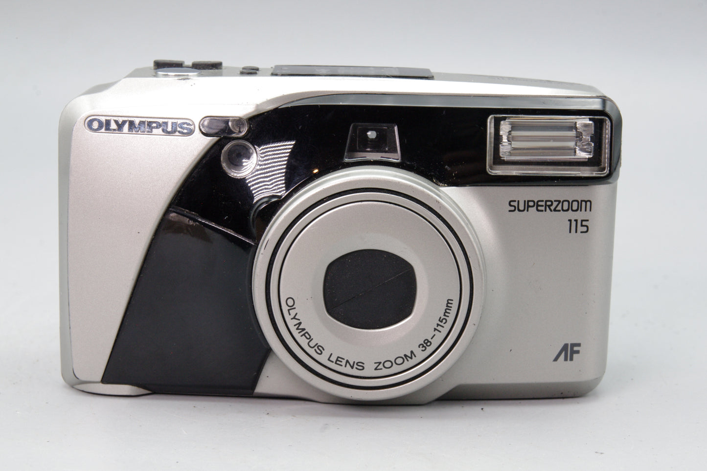 Olympus SuperZoom 115 35mm Film Camera – Tested & Working – VGC