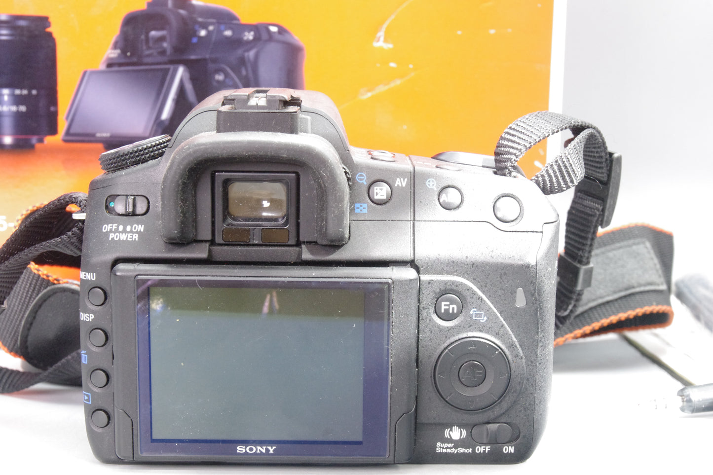 Sony Alpha A300 10.2MP DSLR Camera with 18–70mm Lens – Boxed – Hood & Battery