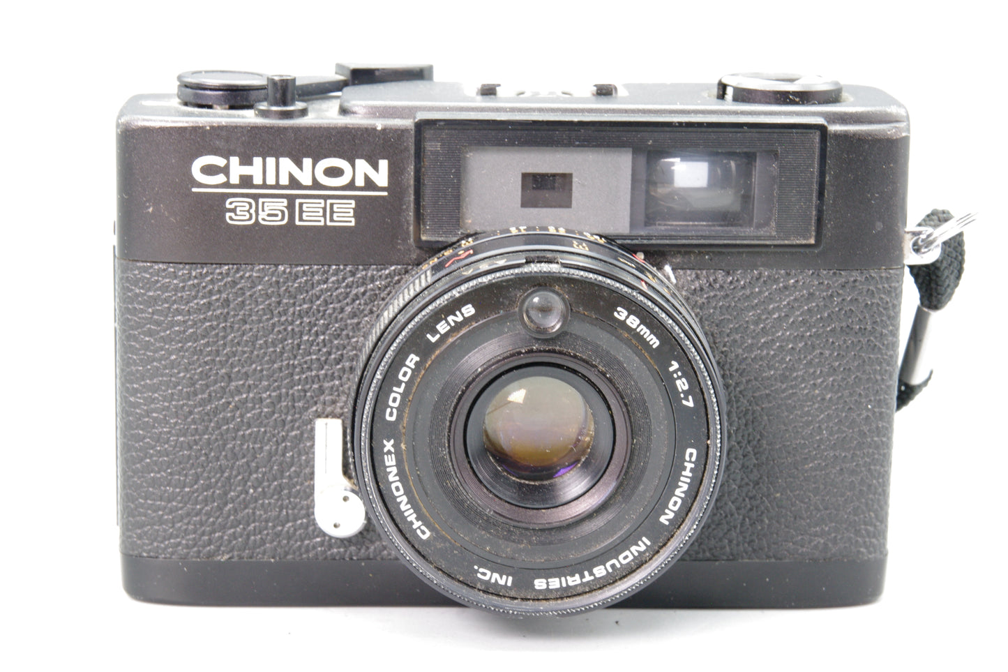 Chinon 35‑EE 35mm Compact Film Camera – Tested & Working