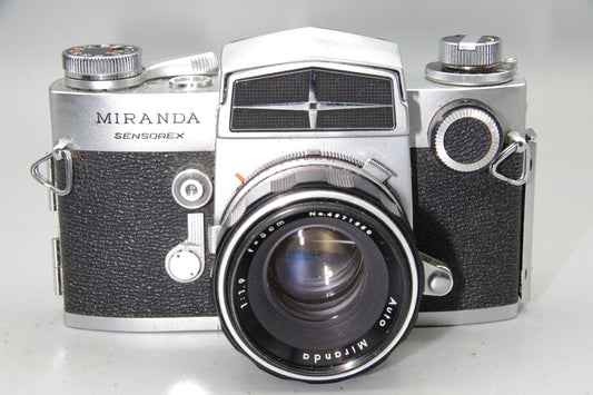Miranda Sensorex 35mm SLR Camera with 50mm f/1.9 Lens  – Vintage