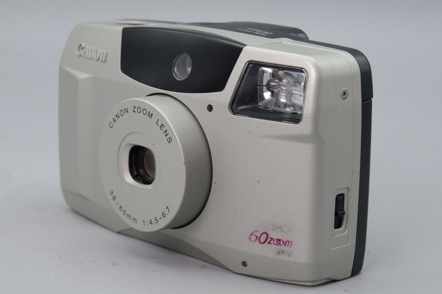 Canon Sure Shot 60 Zoom 35mm Film Camera – Tested – Very Good Condition