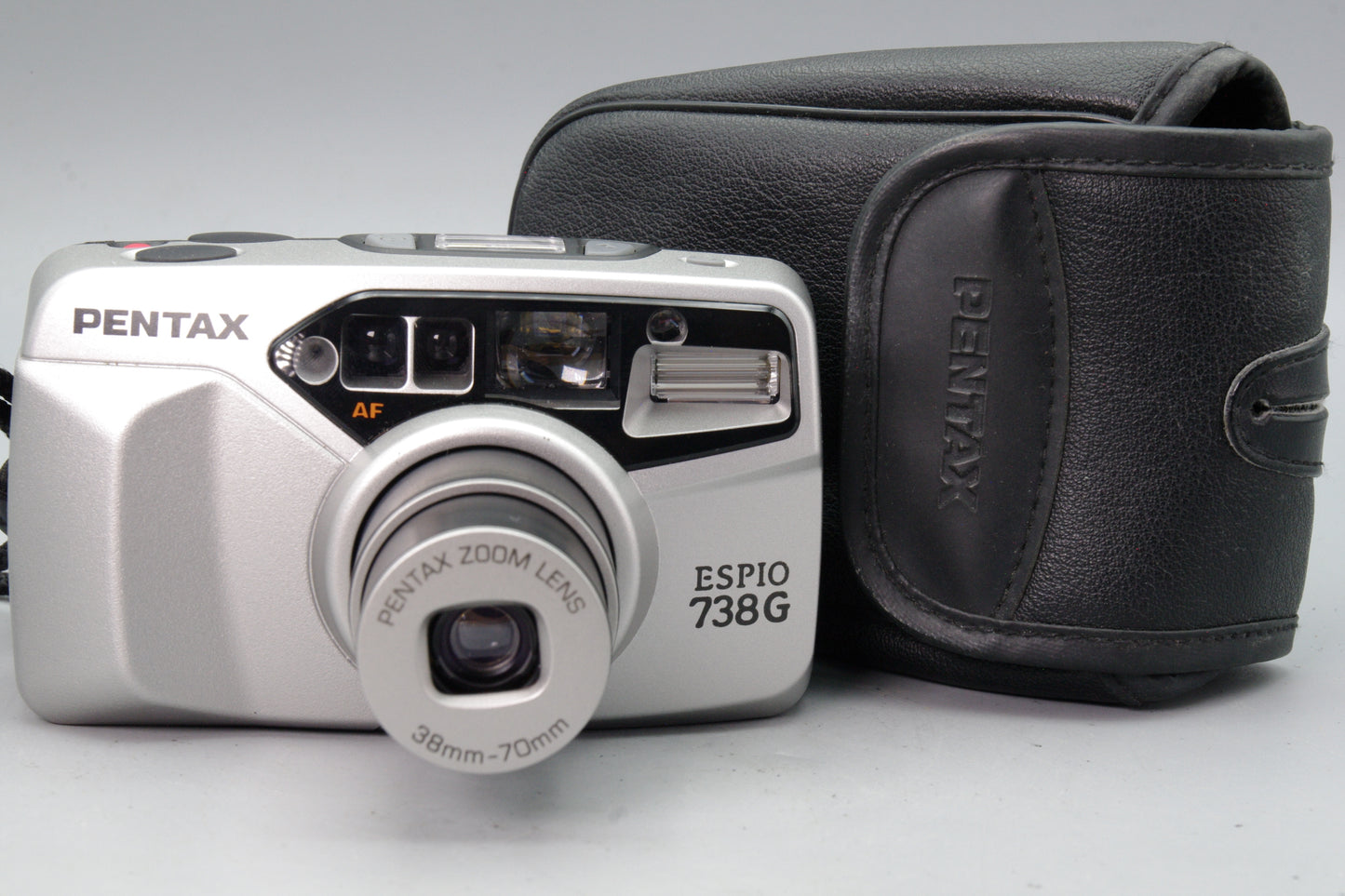 Pentax Espio 738G 35mm Film Camera – Tested & Working – With Case – Excellent
