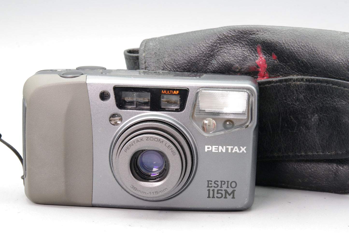 Pentax Espio 115M 35mm Film Camera – Tested & Working – With Case – Very Good