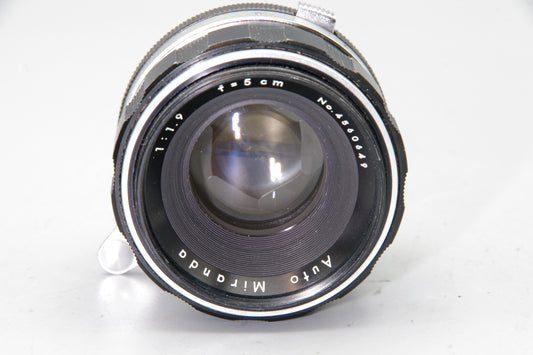 Auto Miranda 5cm F/1.9 Lens - Miranda Bayonet