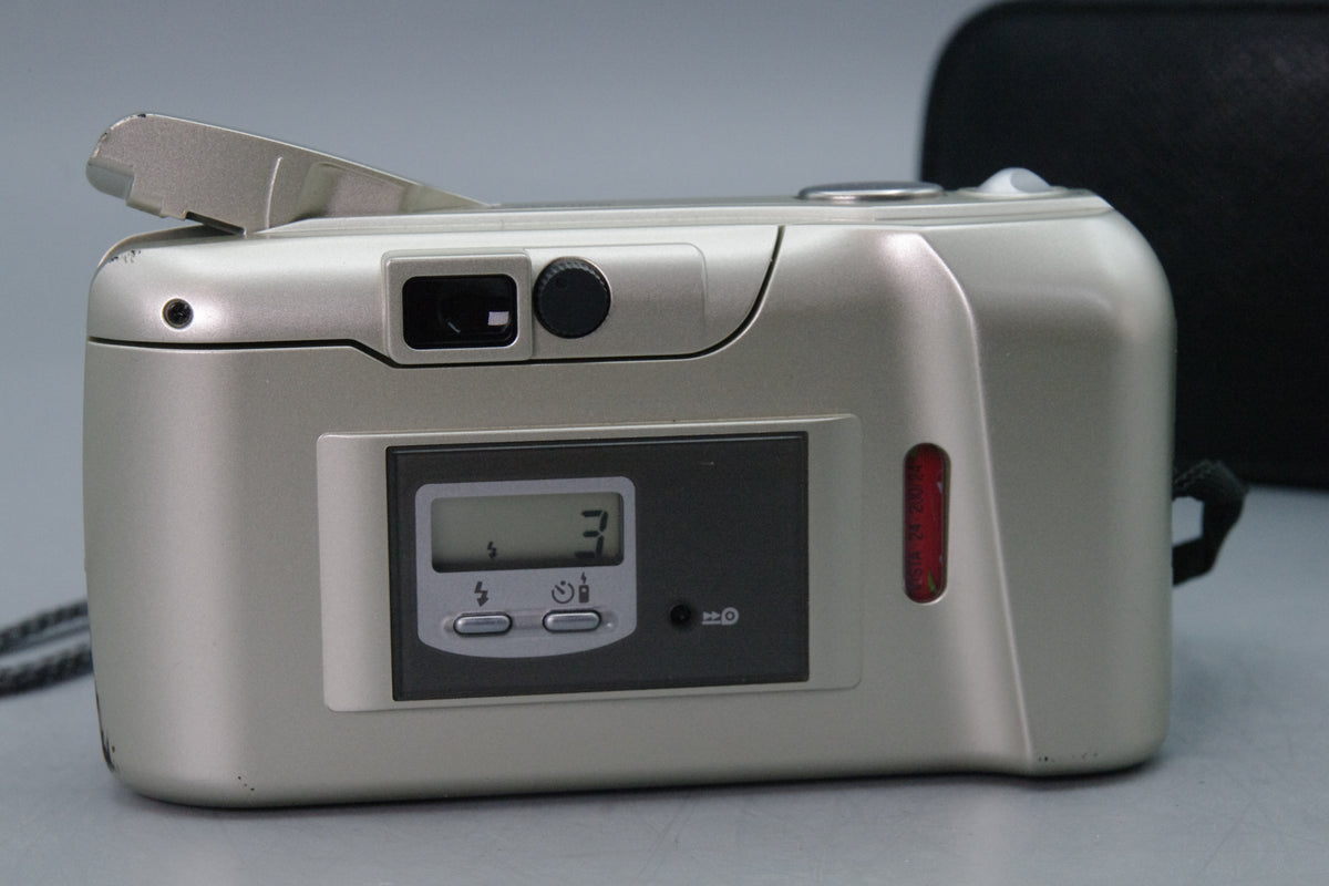 Olympus MJU II Zoom 115 35mm Film Camera with Case – Tested – VGC