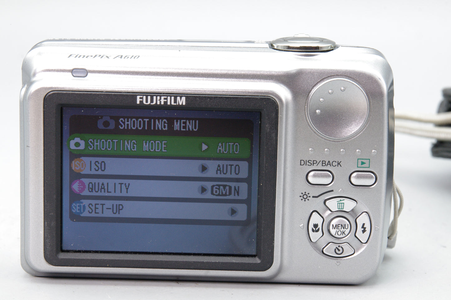 Fujifilm FinePix A610 Digital Camera – 6.3MP – Tested & Working – With Case EXC