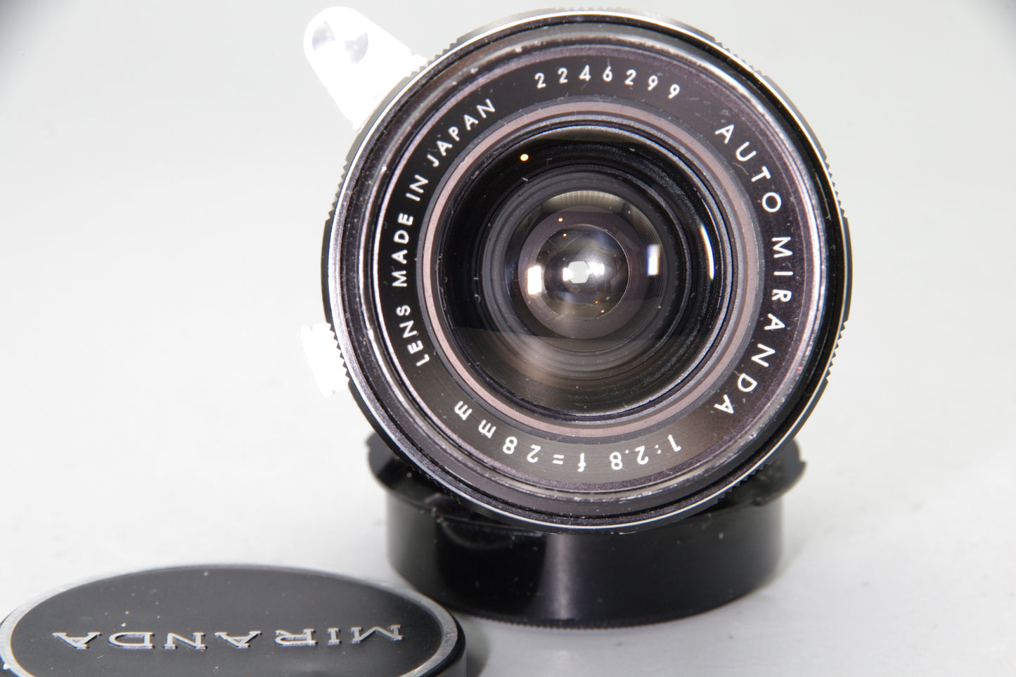 Auto Miranda 28mm F2.8 Lens – Miranda Bayonet – Very Good