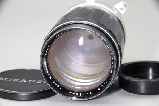 Auto Miranda 135mm F2.8 Lens – Miranda Bayonet – Very Good
